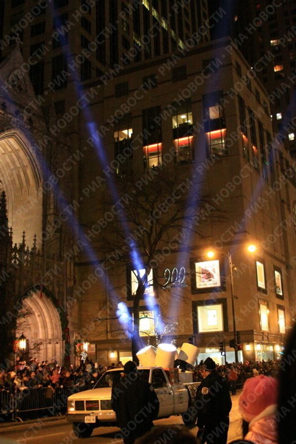 Chicago holds annual Magnificent Mile Lights Festival - Sputnik International