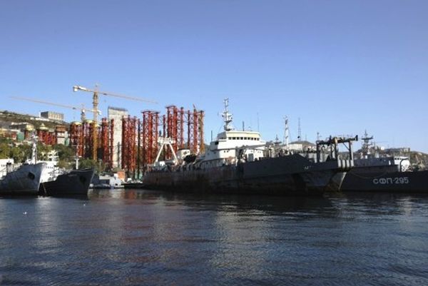 Vladivostok gets ready for APEC forum Vladivostok gets ready for APEC forum - Sputnik International