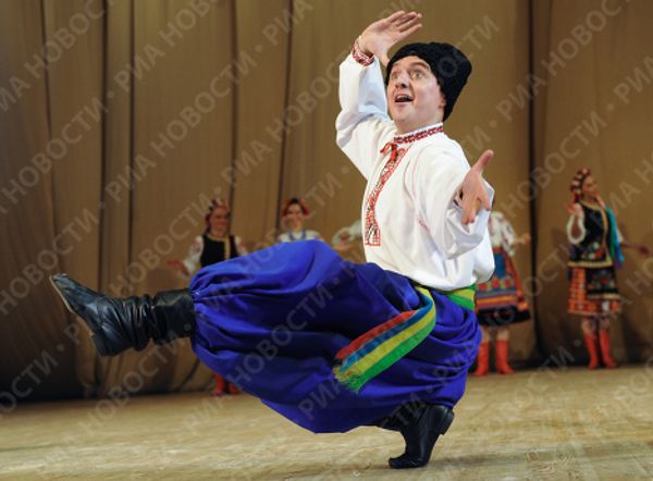The Igor Moiseyev Dance Company performing the Night on Bald Mountain ballet based on Nikolai Gogol’s works   - Sputnik International