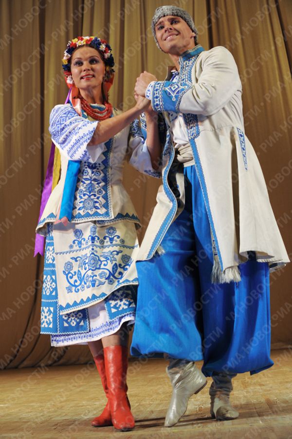 The Igor Moiseyev Dance Company performing the Night on Bald Mountain ballet based on Nikolai Gogol’s works  - Sputnik International