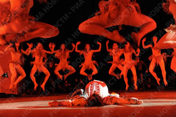 The Igor Moiseyev Dance Company performing the Night on Bald Mountain ballet based on Nikolai Gogol’s works  - Sputnik International