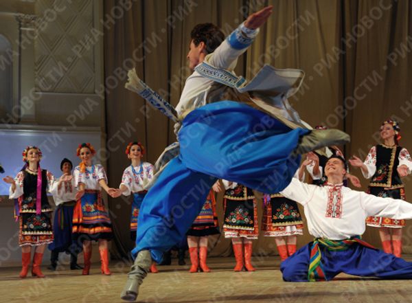 The Igor Moiseyev Dance Company performing the Night on Bald Mountain ballet based on Nikolai Gogol’s works  - Sputnik International