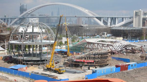 Building the Shanghai 2010 Expo infrastructure - Sputnik International