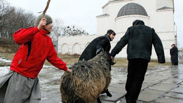 Muslims in Russia join Islamic world in Eid al-Adha festivities Muslims in Russia join Islamic world in Eid al-Adha festivities - Sputnik International