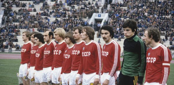 RIA Novosti presents images showing the evolution of Russian and soviet football kits. RIA Novosti presents images showing the evolution of Russian and soviet football kits. - Sputnik International