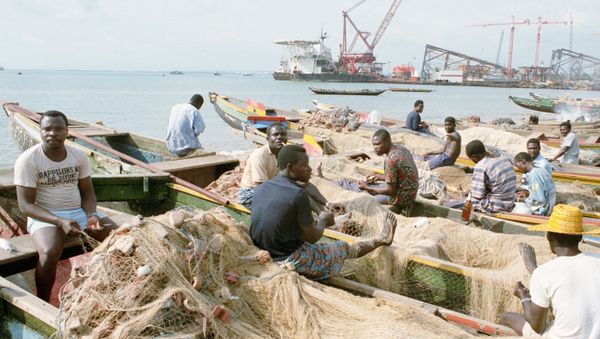 Congolese port. - Sputnik International