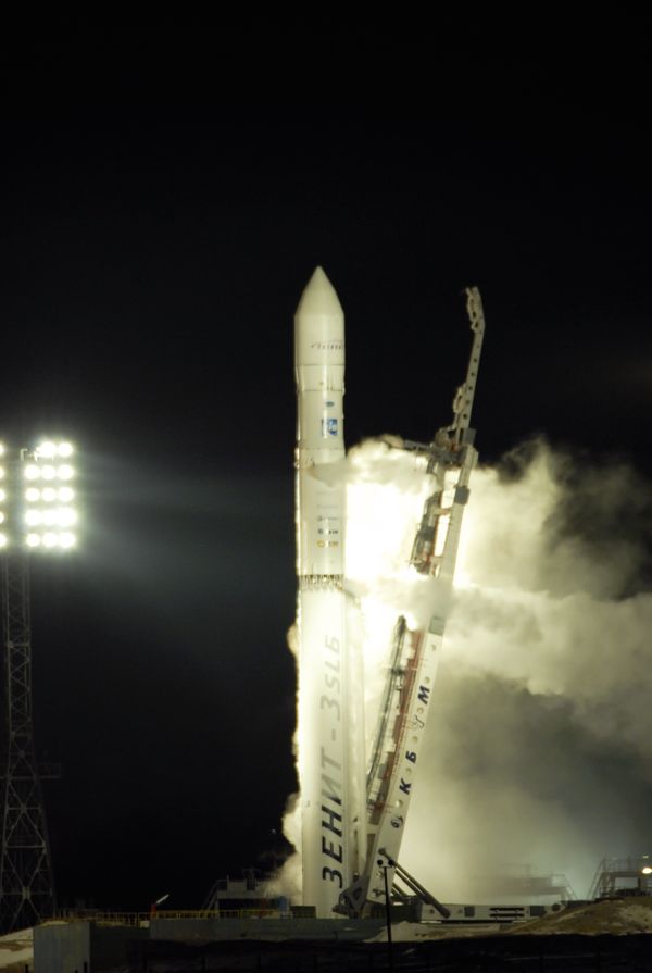 The Zenit-3SLB is a modernized three-stage version of the Zenit-3SL, used on Sea Launch's floating platform in the Pacific Ocean, developed for land-based launches. The Zenit-3SLB is a modernized three-stage version of the Zenit-3SL, used on Sea Launch's floating platform in the Pacific Ocean, developed for land-based launches. - Sputnik International
