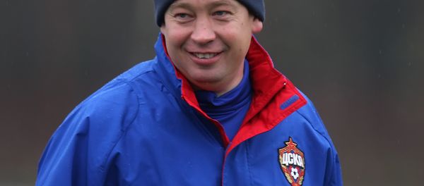 FC CSKA coach Leonid Slutsky - Sputnik International