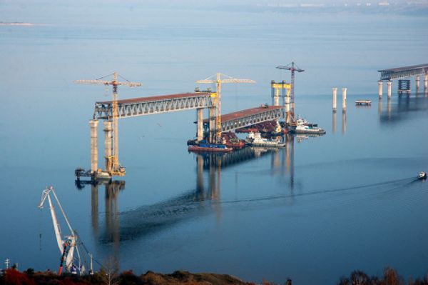 A bridge connecting Europe and Asia A bridge connecting Europe and Asia - Sputnik International