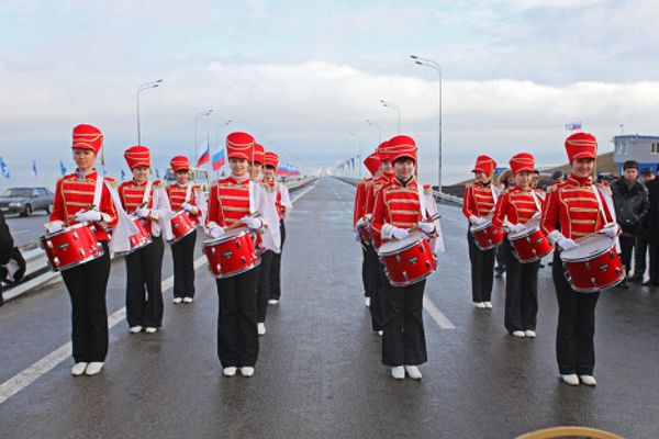 A bridge connecting Europe and Asia A bridge connecting Europe and Asia - Sputnik International
