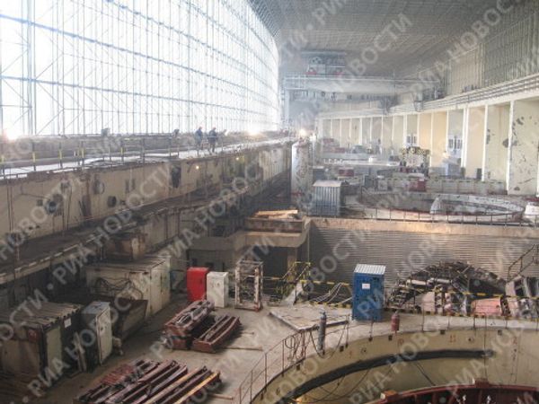 Sayano-Shushenskaya Hydroelectric Power Plant – four months after the accident - Sputnik International