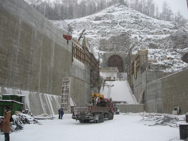 Sayano-Shushenskaya Hydroelectric Power Plant – four months after the accident - Sputnik International