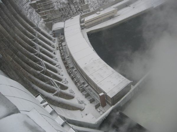 Sayano-Shushenskaya Hydroelectric Power Plant – four months after the accident - Sputnik International