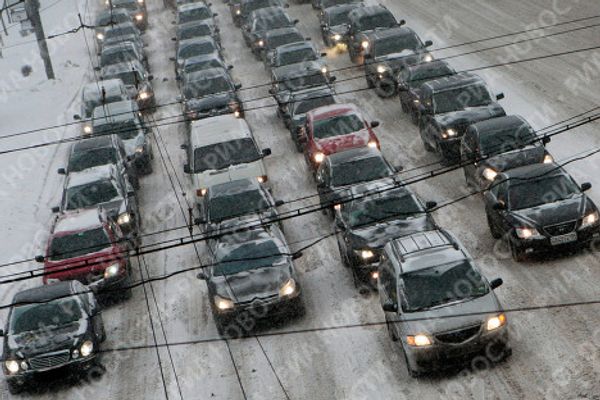 Heavy snow covers Moscow Heavy snow covers Moscow - Sputnik International