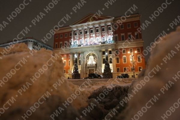 Heavy snow covers Moscow Heavy snow covers Moscow - Sputnik International