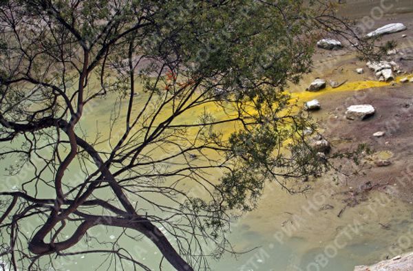 “Artist’s palette” and “The Champagne Pool”: Wai-O-Tapu Thermal Wonderland - Sputnik International