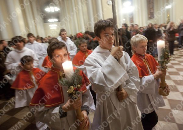 Christmas service in Moscow - Sputnik International