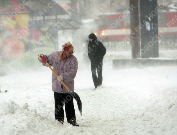 Snowfall in St. Petersburg breaks 130-year record - Sputnik International