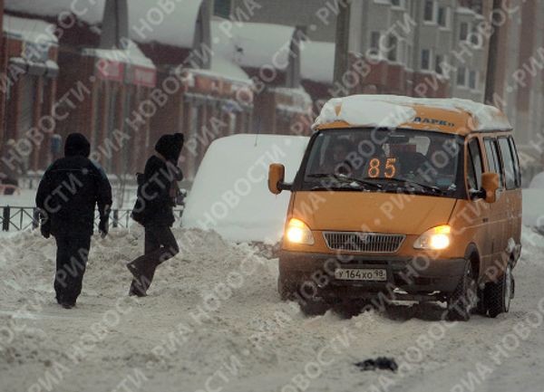 Snowfall in St. Petersburg breaks 130-year record - Sputnik International