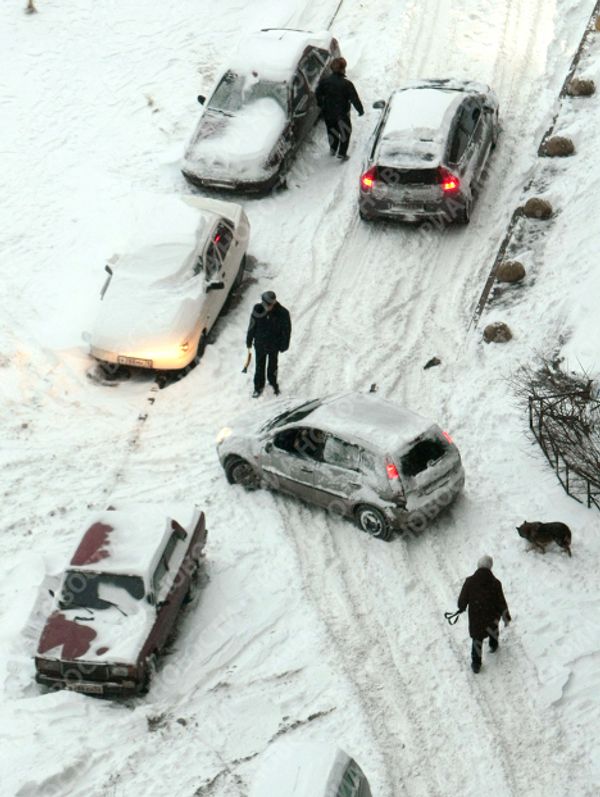 Snowfall in St. Petersburg breaks 130-year record - Sputnik International