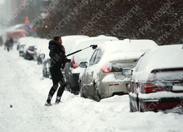 Snowfall in St. Petersburg breaks 130-year record - Sputnik International