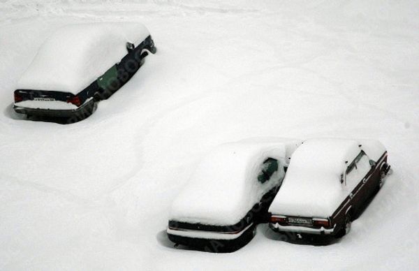 Snowfall in St. Petersburg breaks 130-year record - Sputnik International