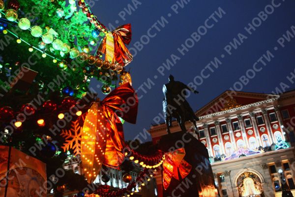 Pre-New Year Moscow Pre-New Year Moscow - Sputnik International