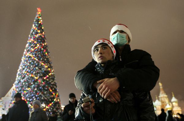 New Year festivities in Red Square - Sputnik International