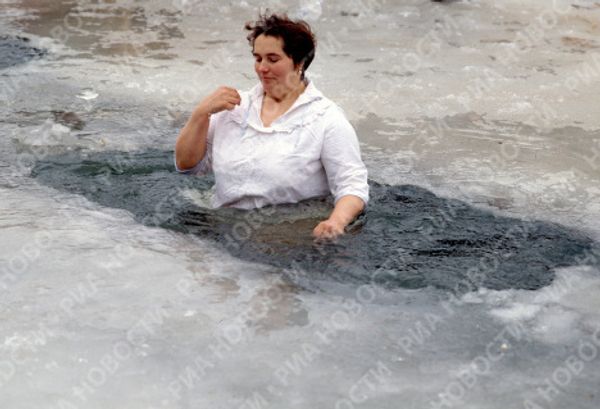 Epiphany bathing Epiphany bathing - Sputnik International