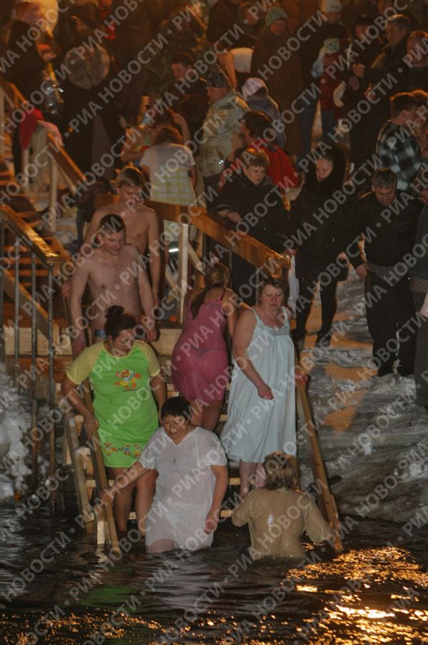 Epiphany bathing Epiphany bathing - Sputnik International