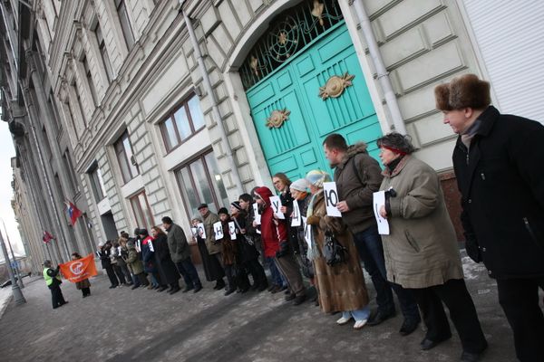 Photo made by Andrei Stenin duing the notorious meeting - Sputnik International