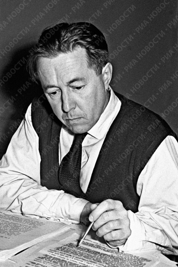 Alexander Solzhenitsyn  - Sputnik International