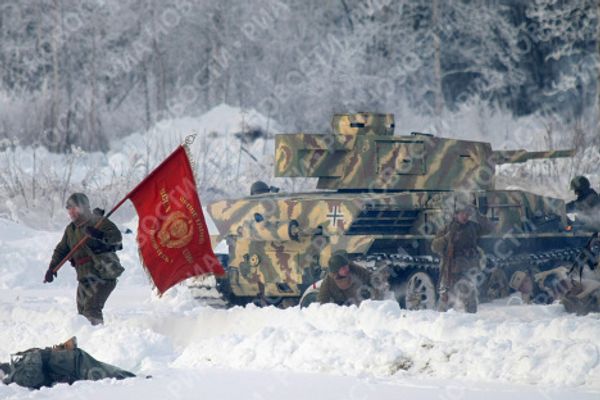 Reconstruction of the battle that ended the 900-day Siege of Leningrad - Sputnik International