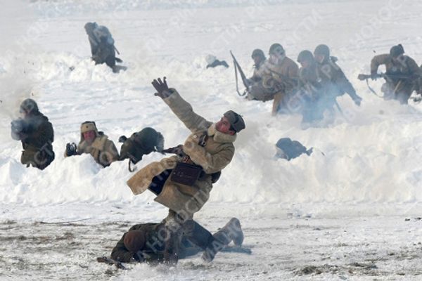 Reconstruction of the battle that ended the 900-day Siege of Leningrad - Sputnik International