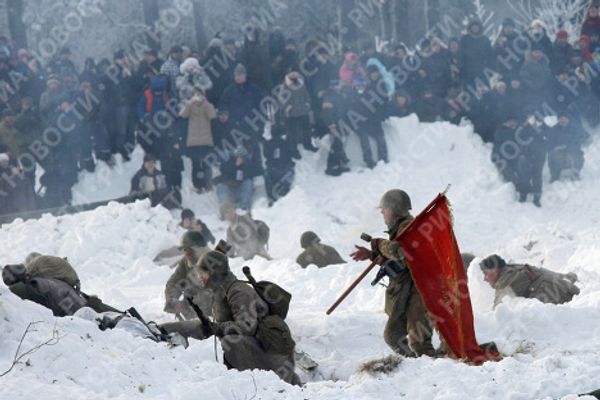 Reconstruction of the battle that ended the 900-day Siege of Leningrad - Sputnik International