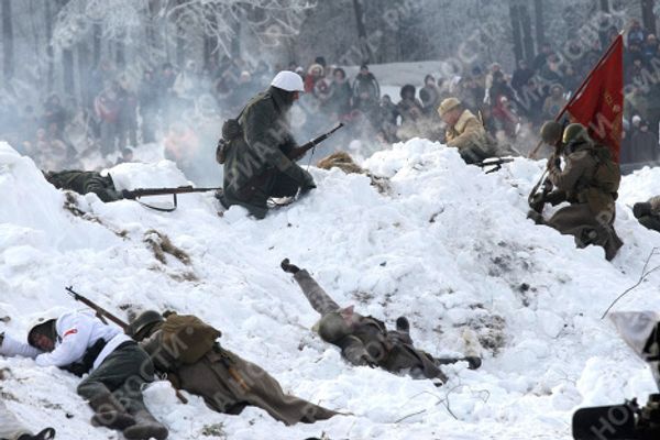 Reconstruction of the battle that ended the 900-day Siege of Leningrad - Sputnik International