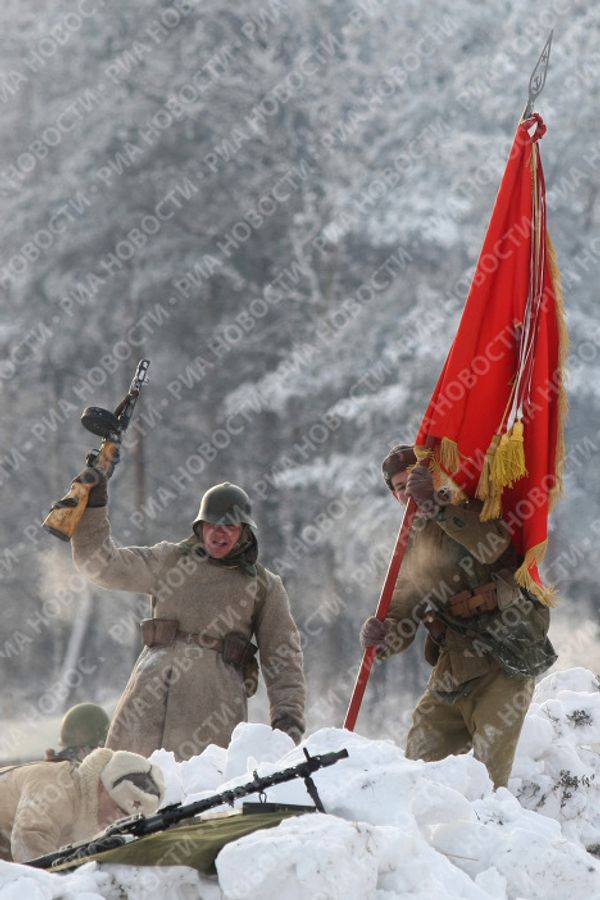 Reconstruction of the battle that ended the 900-day Siege of Leningrad - Sputnik International