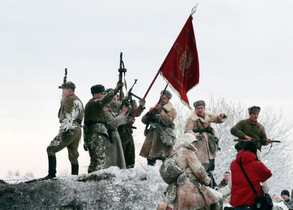 Reconstruction of the battle that ended the 900-day Siege of Leningrad - Sputnik International