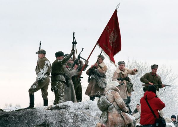 Reconstruction of the battle that ended the 900-day Siege of Leningrad - Sputnik International