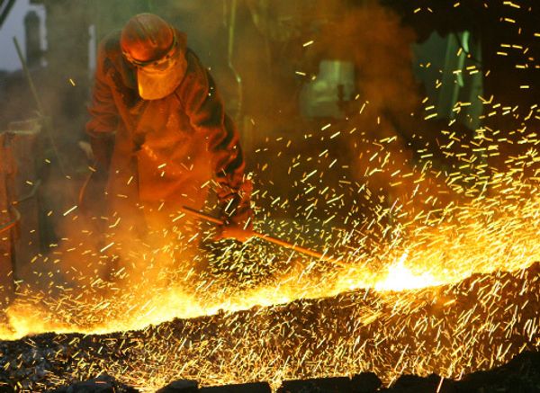 Russian metals giant nickel output down 6% in 2009 - Sputnik International