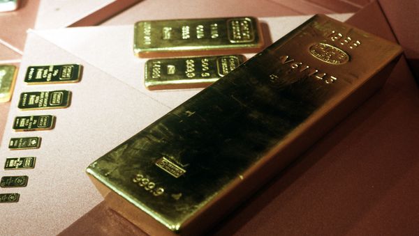 Золотые слитки 999,9 пробы из фондов Гохрана Золотые слитки 999,9 пробы из фондов Гохрана - Sputnik International