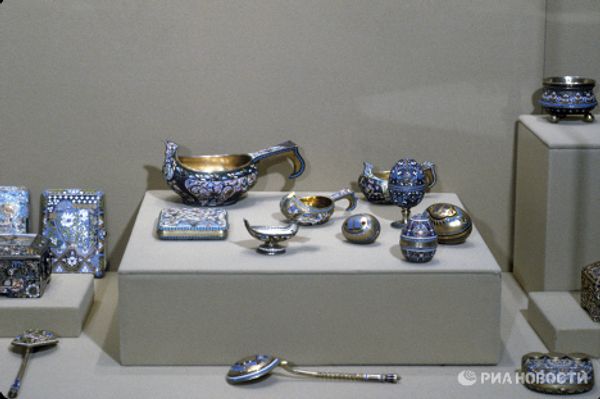 Gold, diamonds and other treasures in the Russian State Depository Gold, diamonds and other treasures in the Russian State Depository - Sputnik International