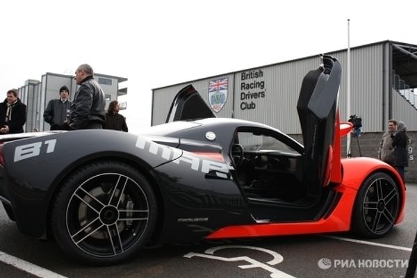 Russian Marussia sports car unveiled in the UK - Sputnik International