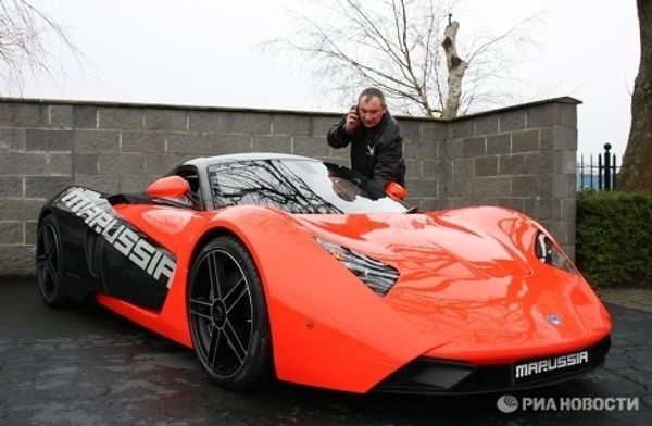 Russian Marussia sports car unveiled in the UK - Sputnik International
