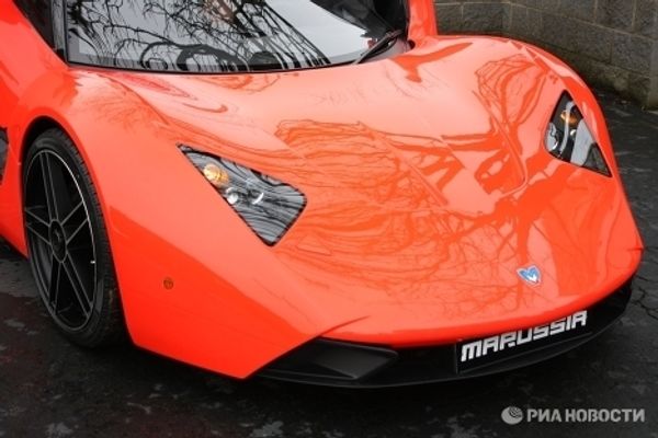 Russian Marussia sports car unveiled in the UK - Sputnik International