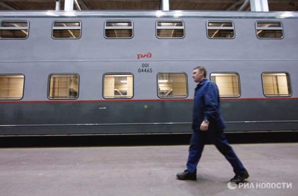 Innovation in Russian rail travel – the bilevel car Innovation in Russian rail travel – the bilevel car - Sputnik International