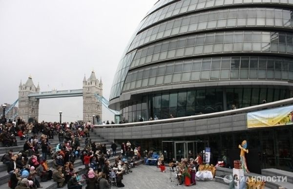 Maslenitsa festival in London - Sputnik International