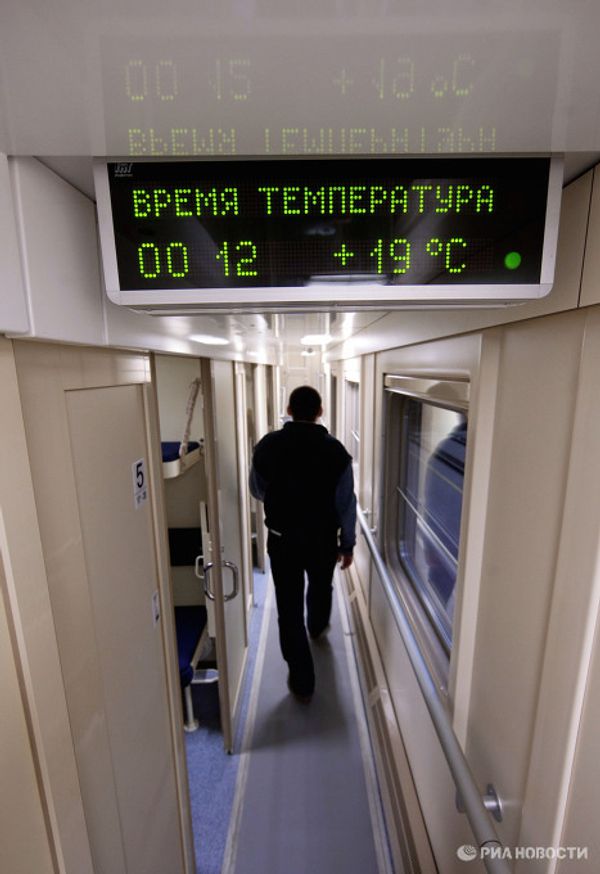 Innovation in Russian rail travel – the bilevel car Innovation in Russian rail travel – the bilevel car - Sputnik International