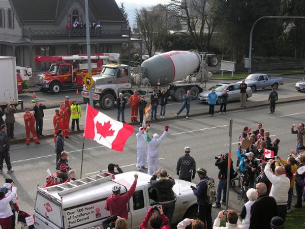 Olympic torch relay in Canada - Sputnik International