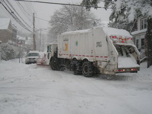 Heavy snowstorm batters New York - Sputnik International